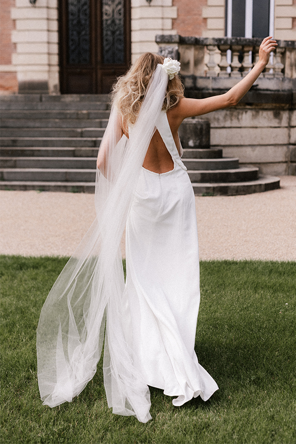 robe de mariee Pomeline dos